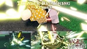 Gaming characters using lightning-based attacks with glowing yellow effects.